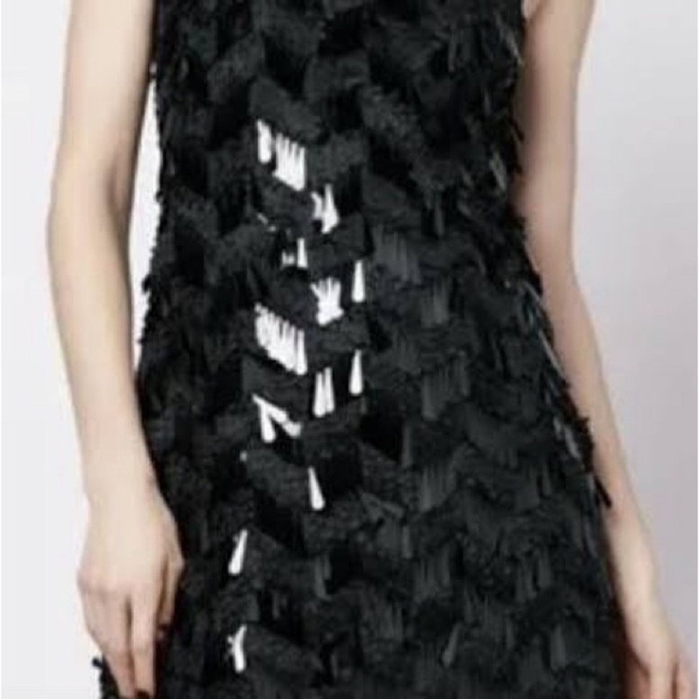 Zara Black Sequin Dress